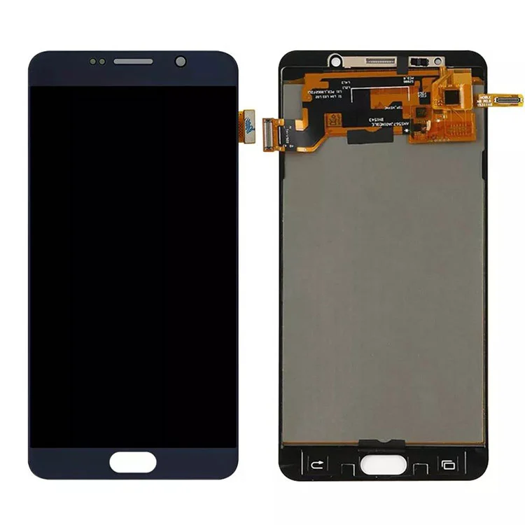 Per Samsung Galaxy Note 5 LCD OLED Screen Screen Digitazer Assembly con frame