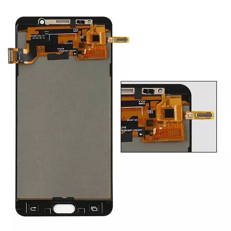Per Samsung Galaxy Note 5 LCD OLED Screen Screen Digitazer Assembly con frame