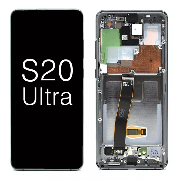 Per Samsung Galaxy S20 Ultra G988 5G OLED display LCD Sostituzione del touch screen
